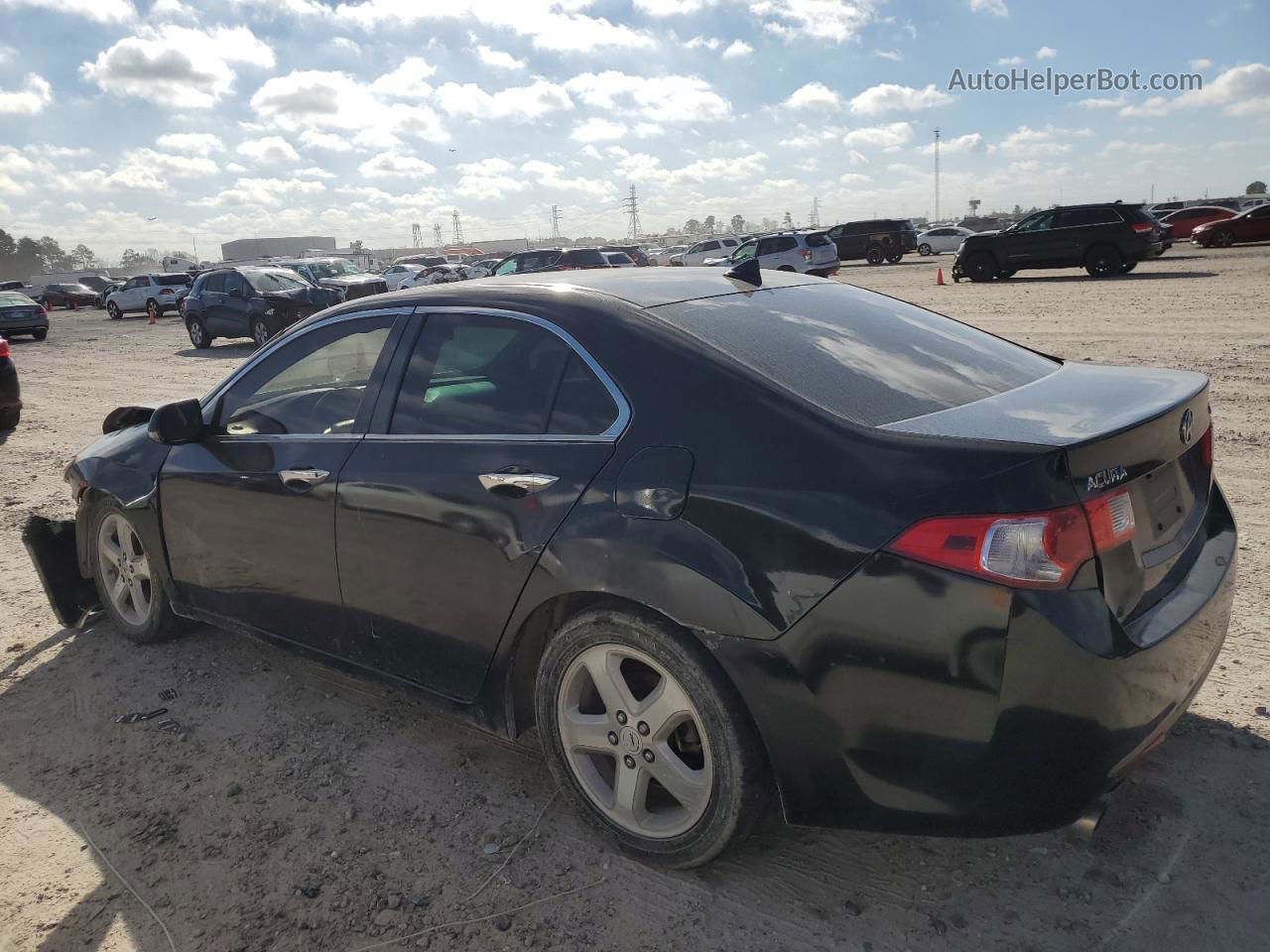 2010 Acura Tsx  Black vin: JH4CU2F60AC031918