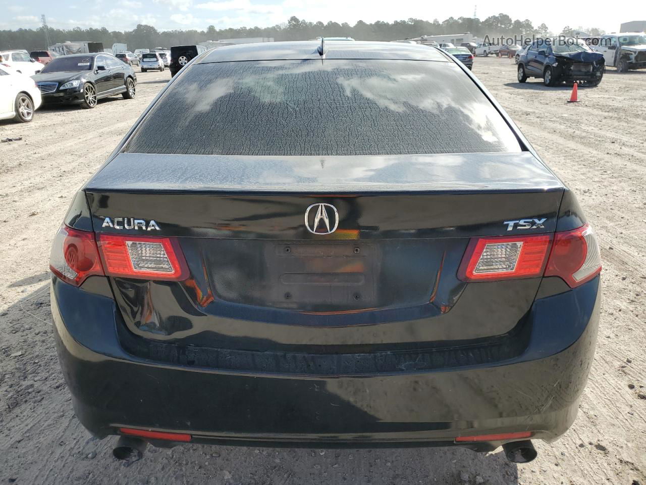 2010 Acura Tsx  Black vin: JH4CU2F60AC031918