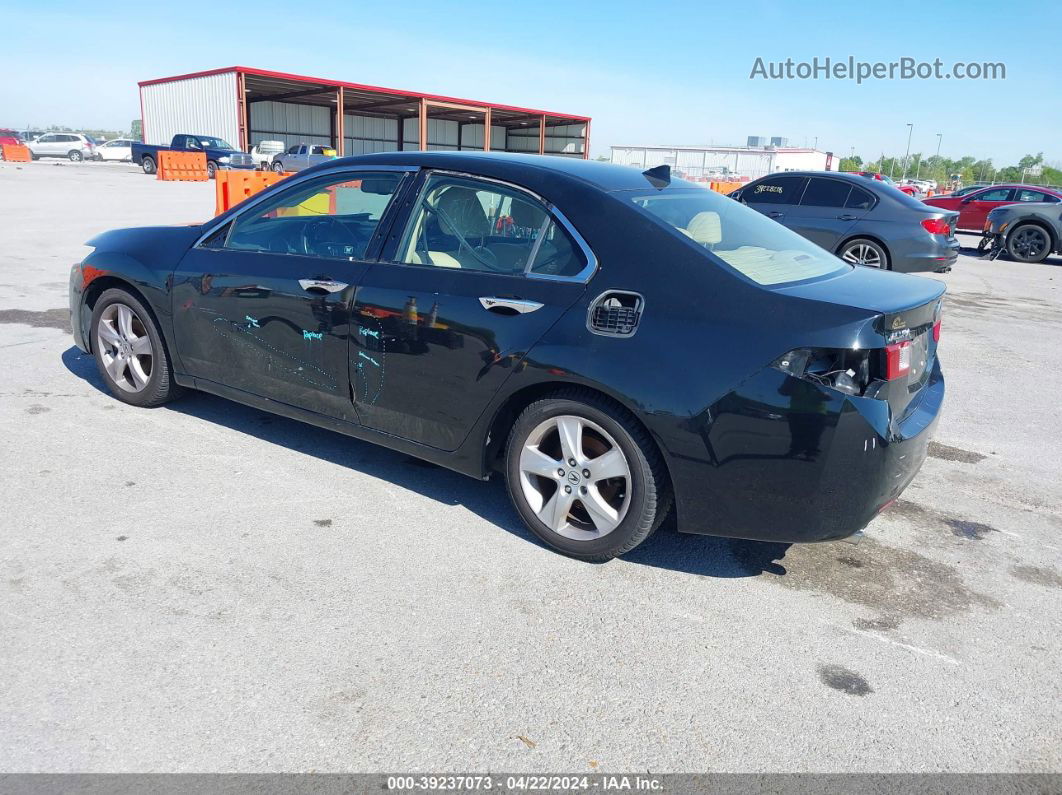 2010 Acura Tsx 2.4 Black vin: JH4CU2F60AC036102