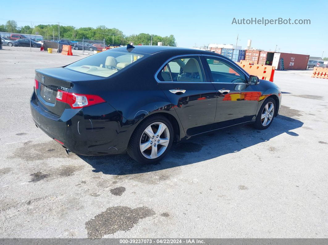 2010 Acura Tsx 2.4 Black vin: JH4CU2F60AC036102