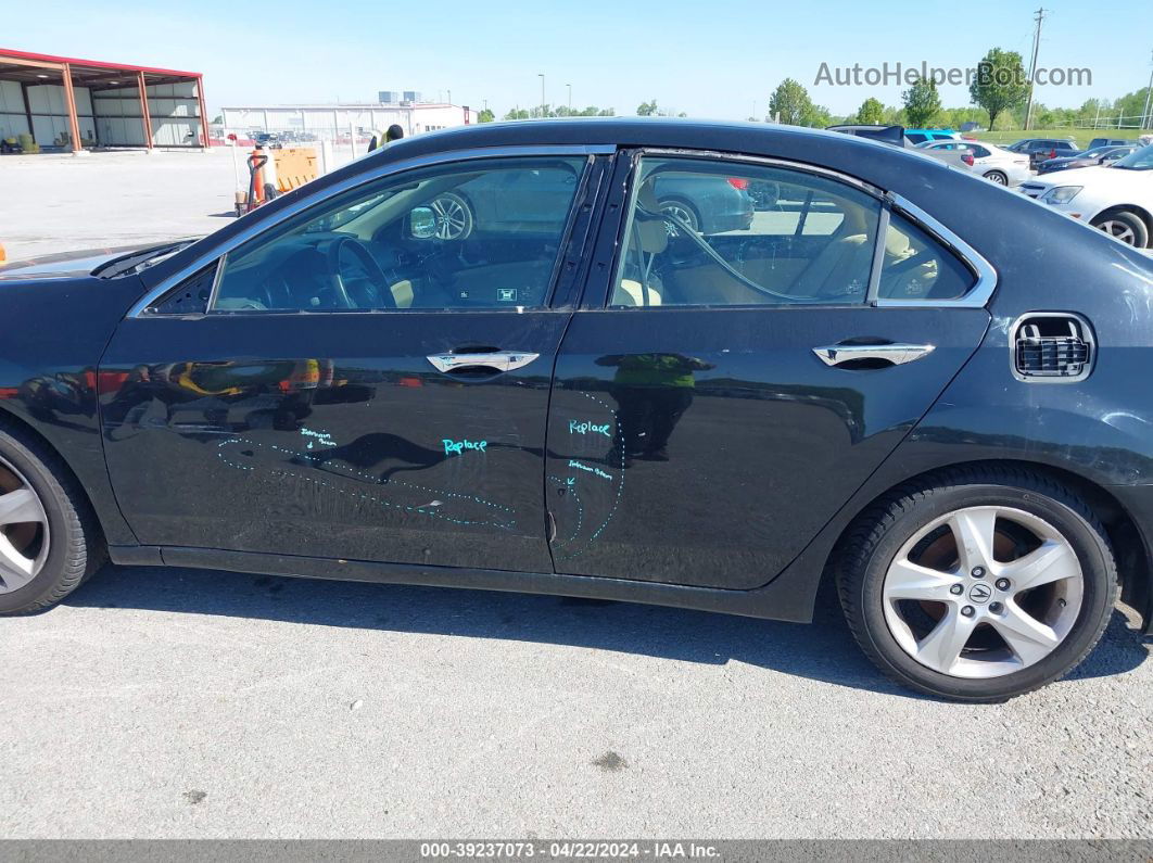 2010 Acura Tsx 2.4 Black vin: JH4CU2F60AC036102