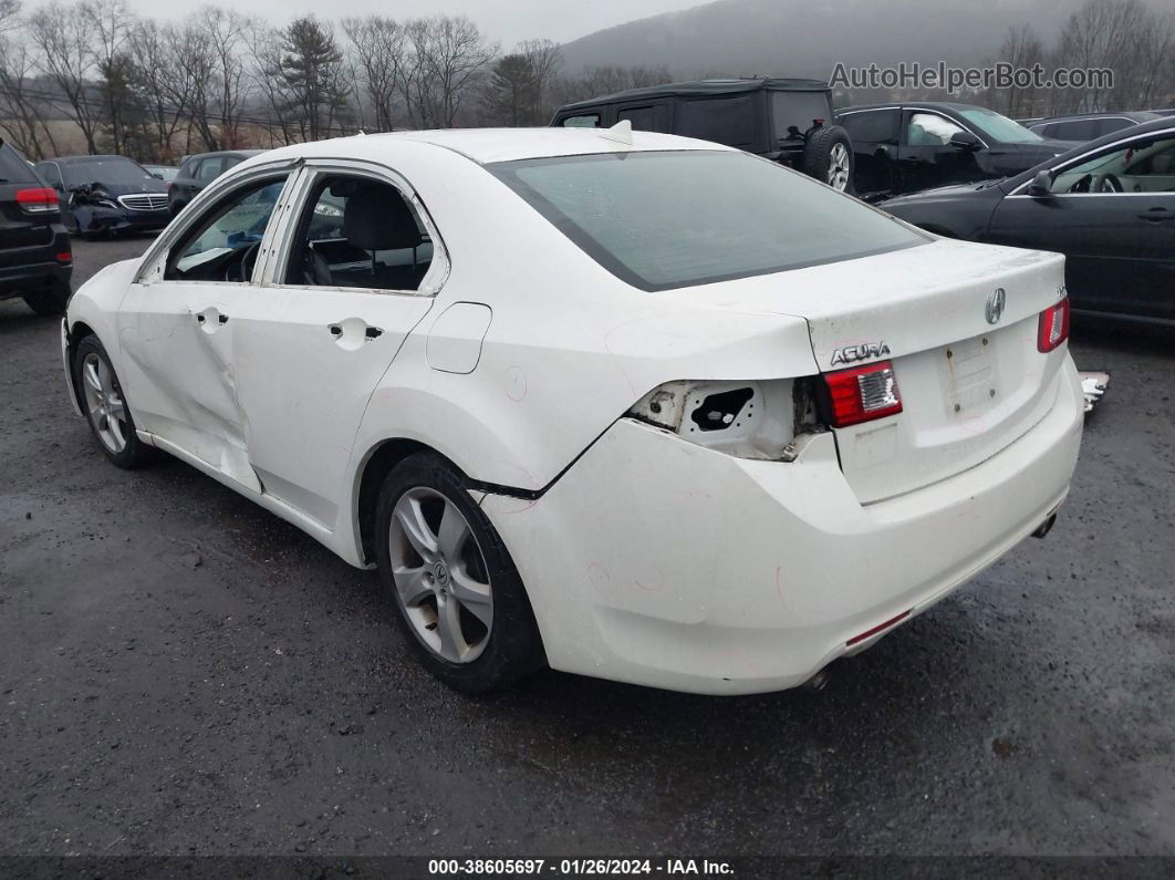 2010 Acura Tsx 2.4 Белый vin: JH4CU2F60AC041803