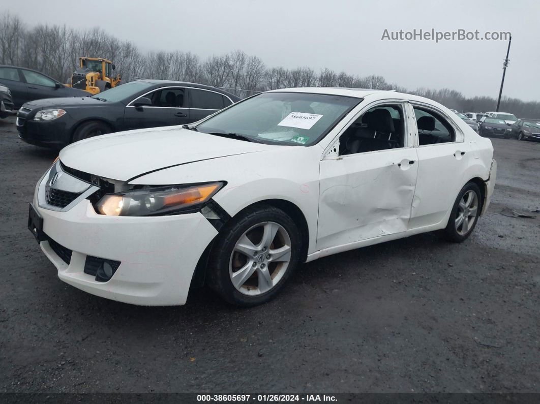 2010 Acura Tsx 2.4 Белый vin: JH4CU2F60AC041803