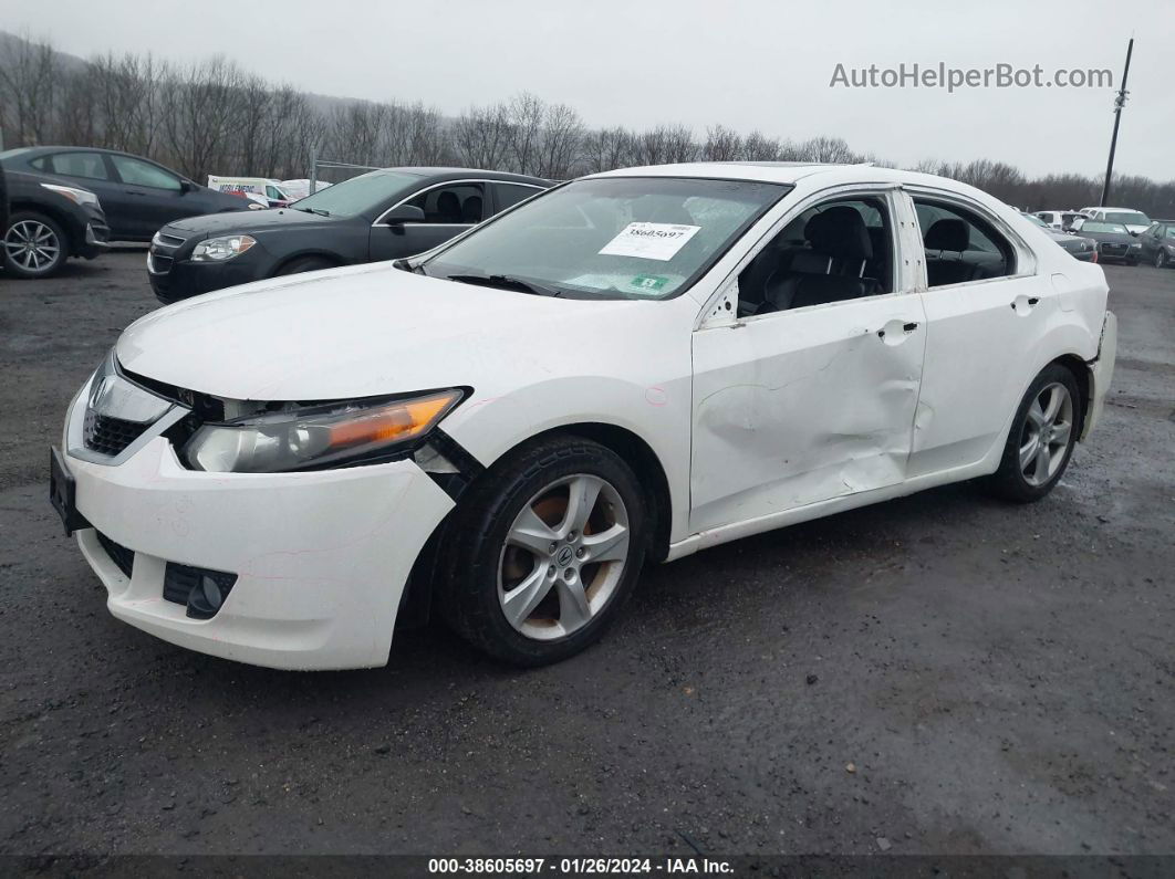 2010 Acura Tsx 2.4 Белый vin: JH4CU2F60AC041803