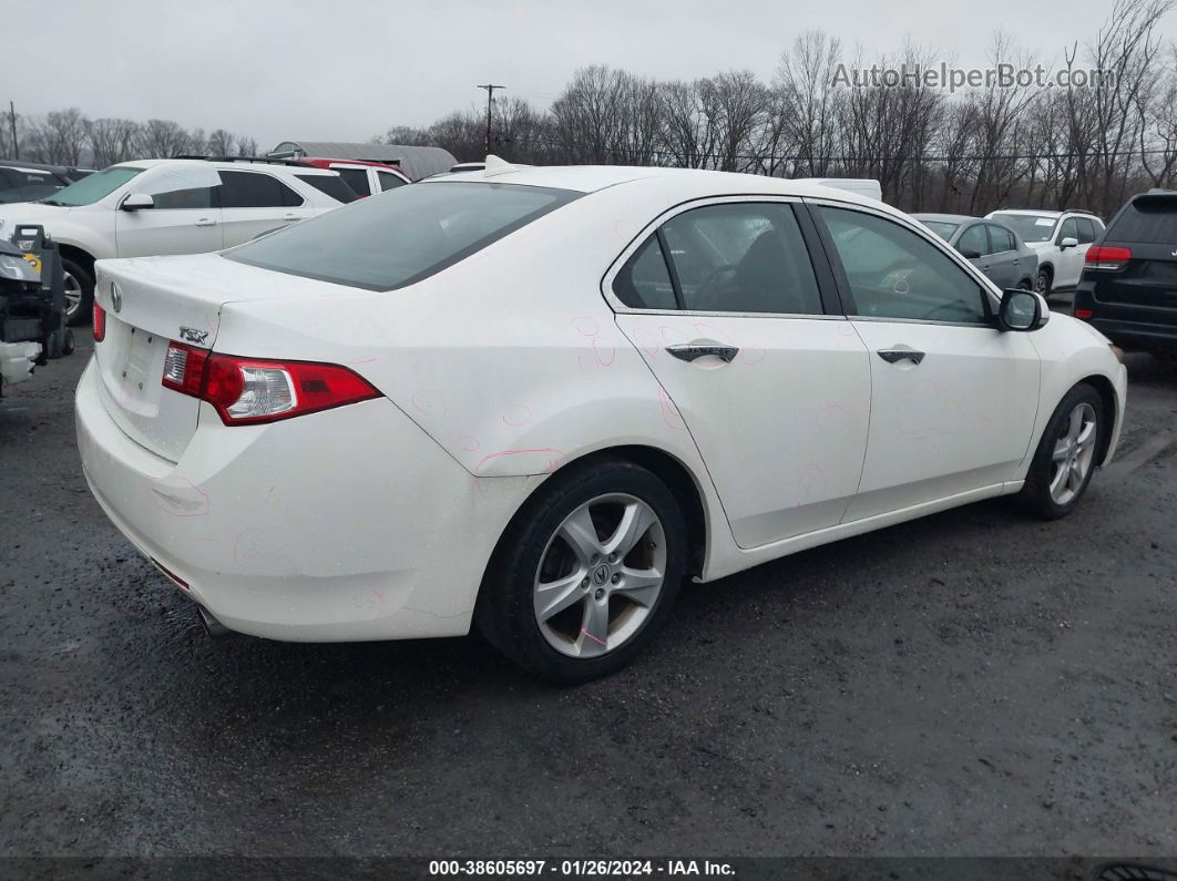 2010 Acura Tsx 2.4 Белый vin: JH4CU2F60AC041803