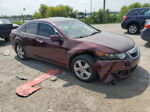 2010 Acura Tsx  Burgundy vin: JH4CU2F61AC002072