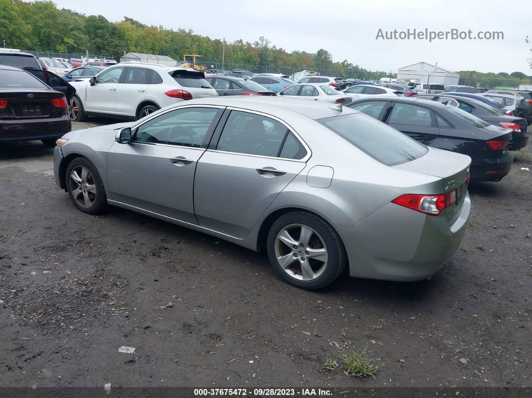 2010 Acura Tsx   Silver vin: JH4CU2F61AC005652