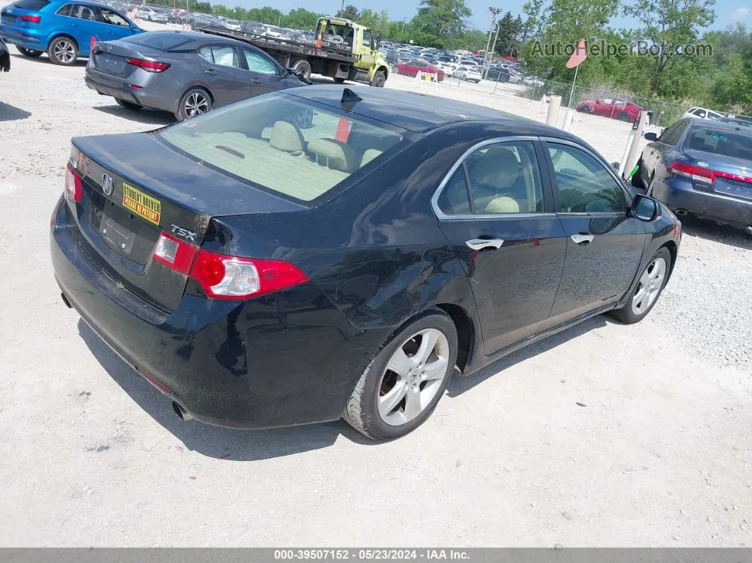 2010 Acura Tsx 2.4 Black vin: JH4CU2F61AC010849