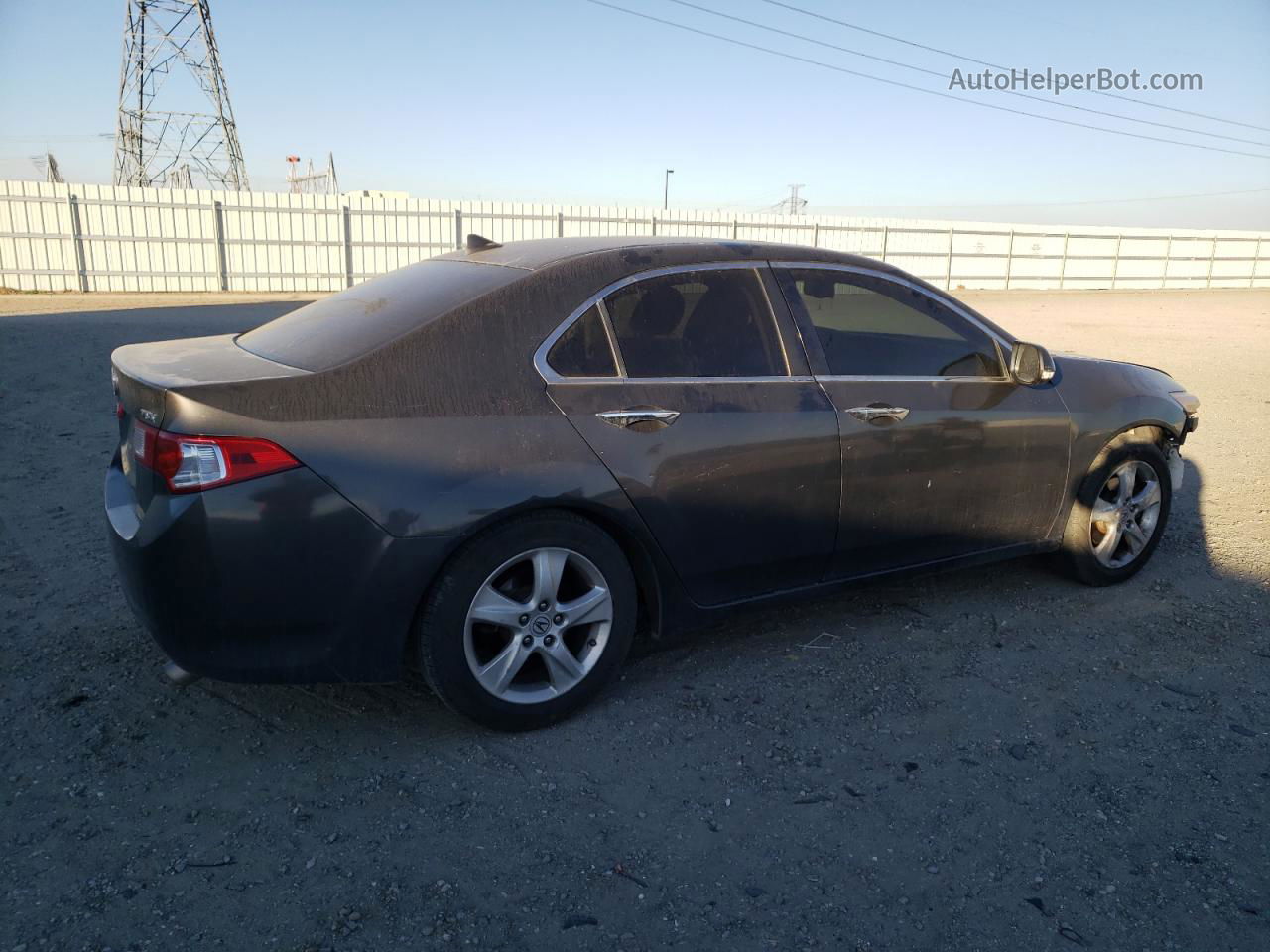 2010 Acura Tsx  Gray vin: JH4CU2F61AC019101