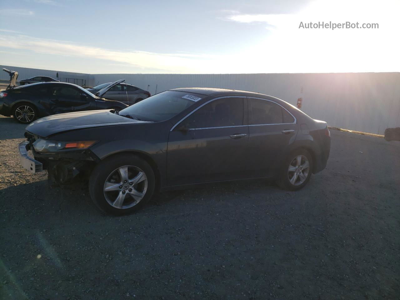 2010 Acura Tsx  Серый vin: JH4CU2F61AC019101