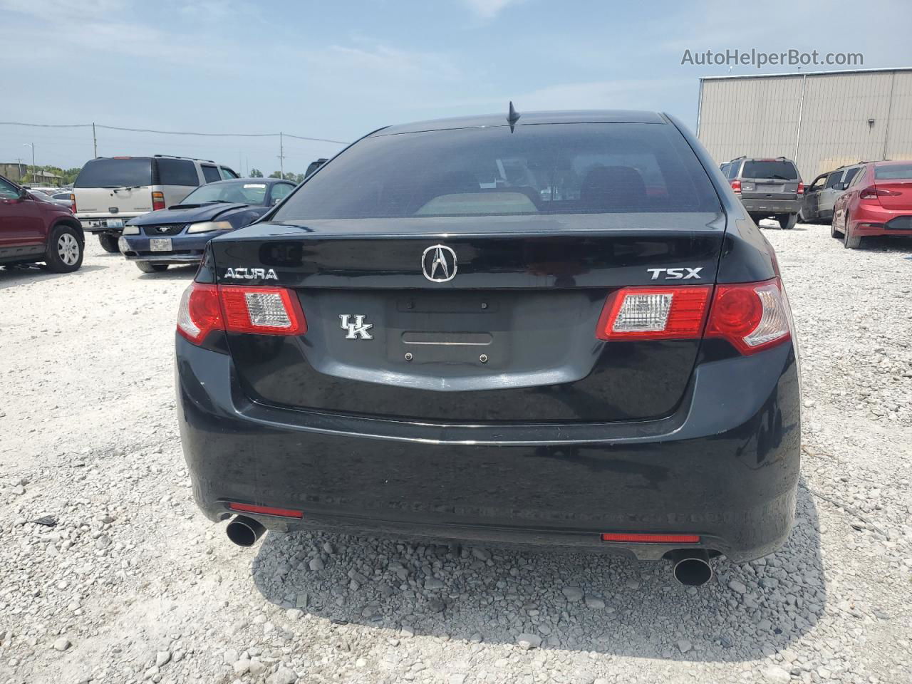 2010 Acura Tsx  Черный vin: JH4CU2F61AC020636