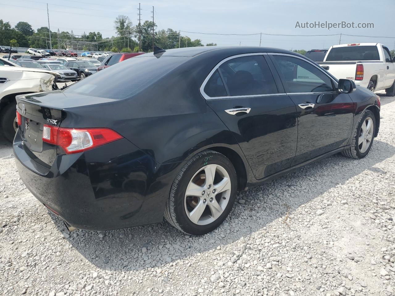 2010 Acura Tsx  Black vin: JH4CU2F61AC020636