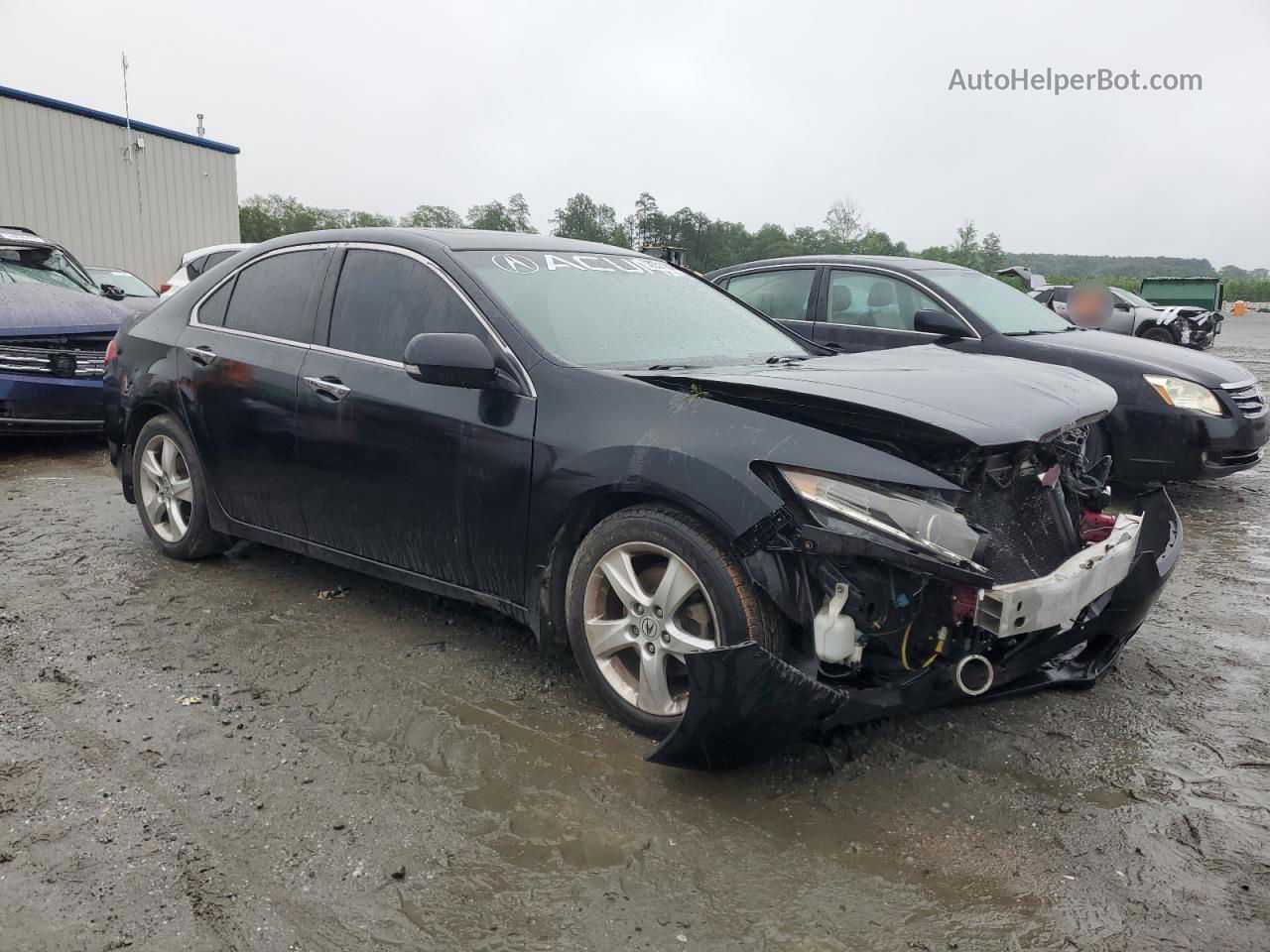 2010 Acura Tsx  Black vin: JH4CU2F61AC025710