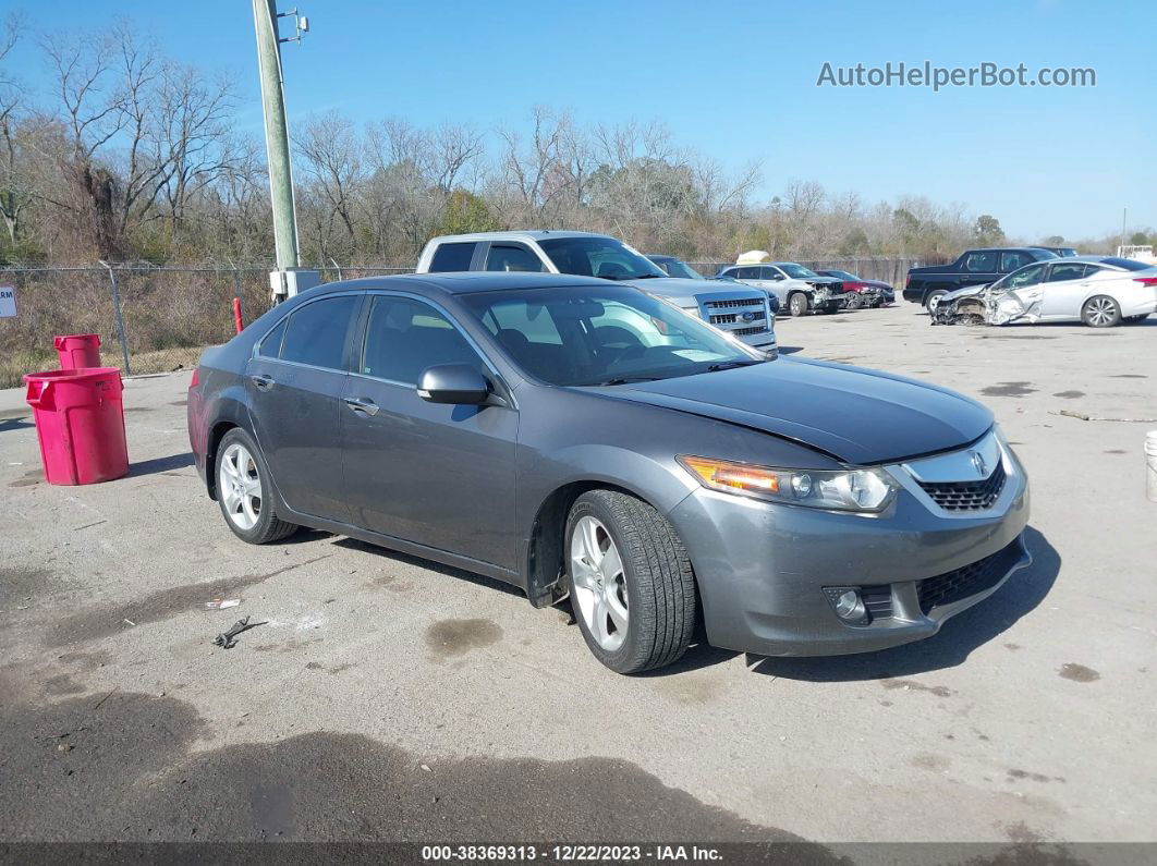 2010 Acura Tsx 2.4 Gray vin: JH4CU2F61AC032155