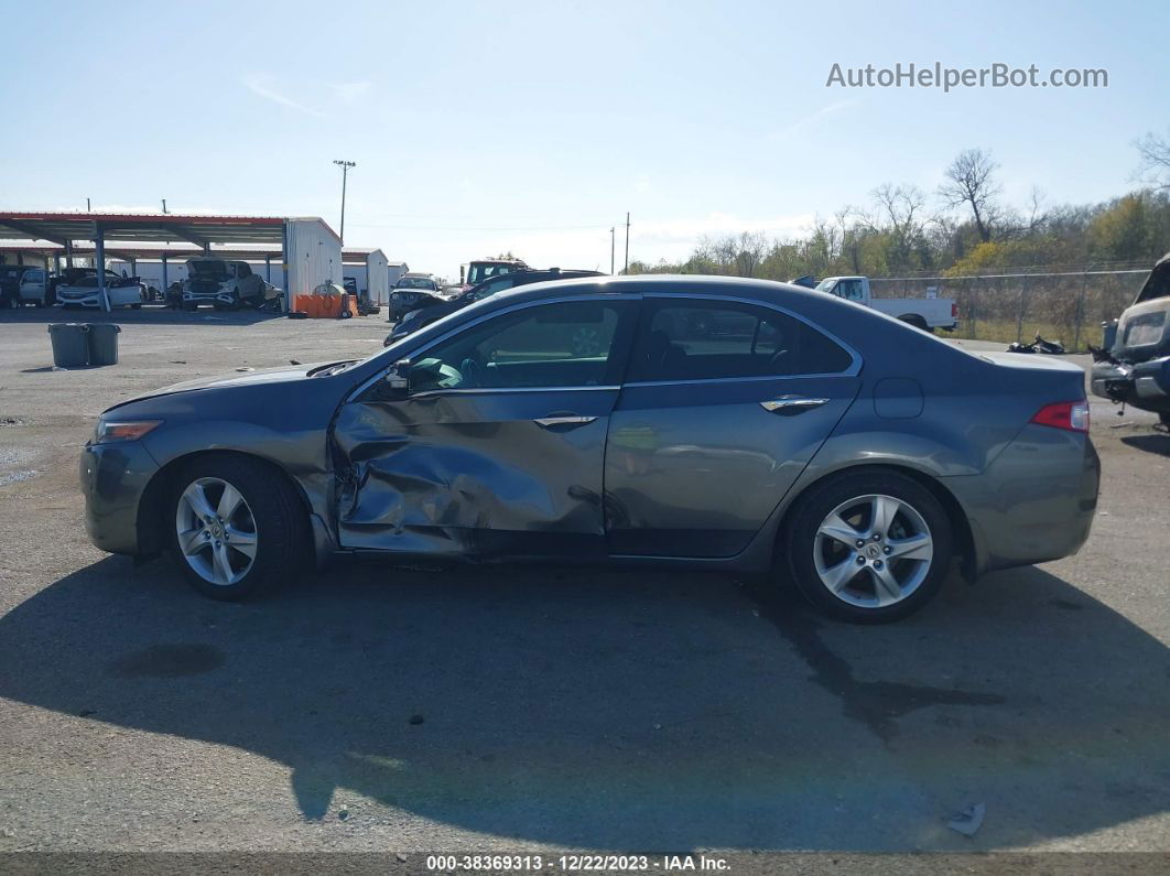 2010 Acura Tsx 2.4 Gray vin: JH4CU2F61AC032155