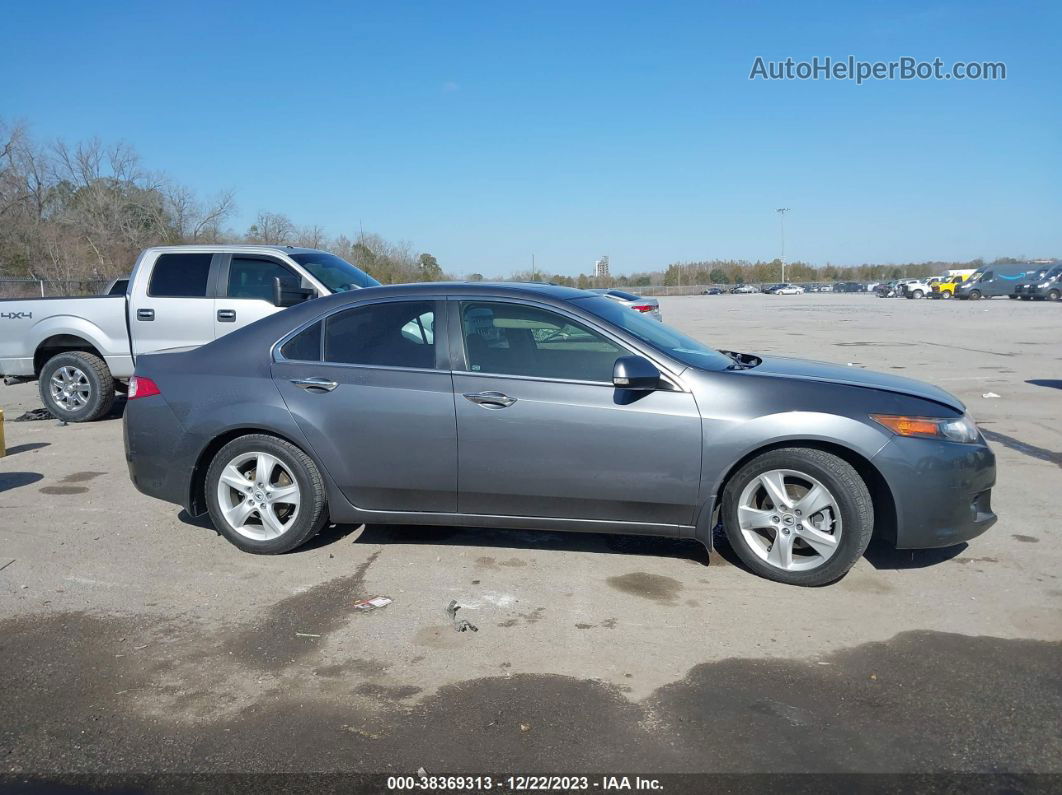 2010 Acura Tsx 2.4 Gray vin: JH4CU2F61AC032155