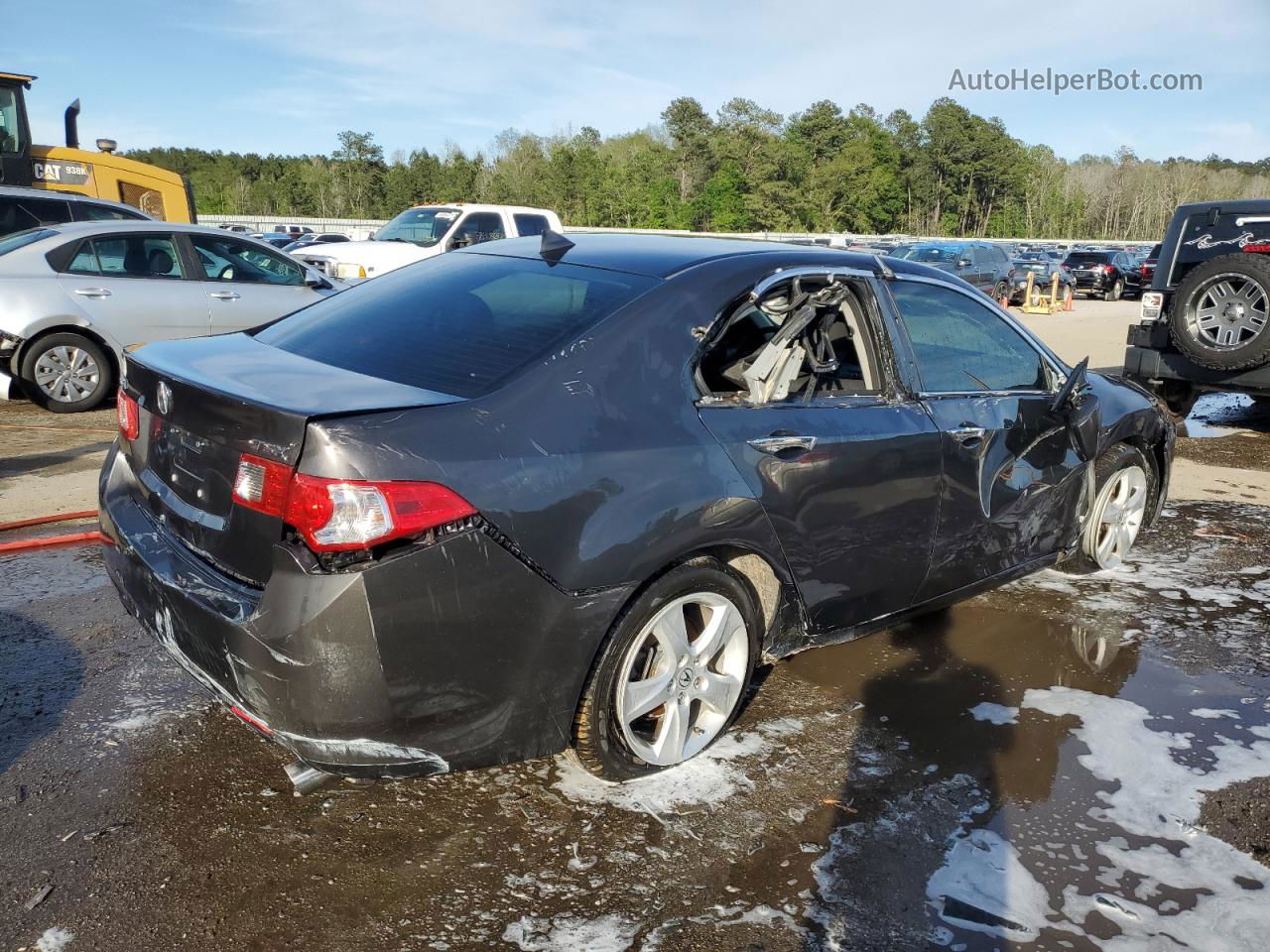 2010 Acura Tsx  Gray vin: JH4CU2F61AC035329