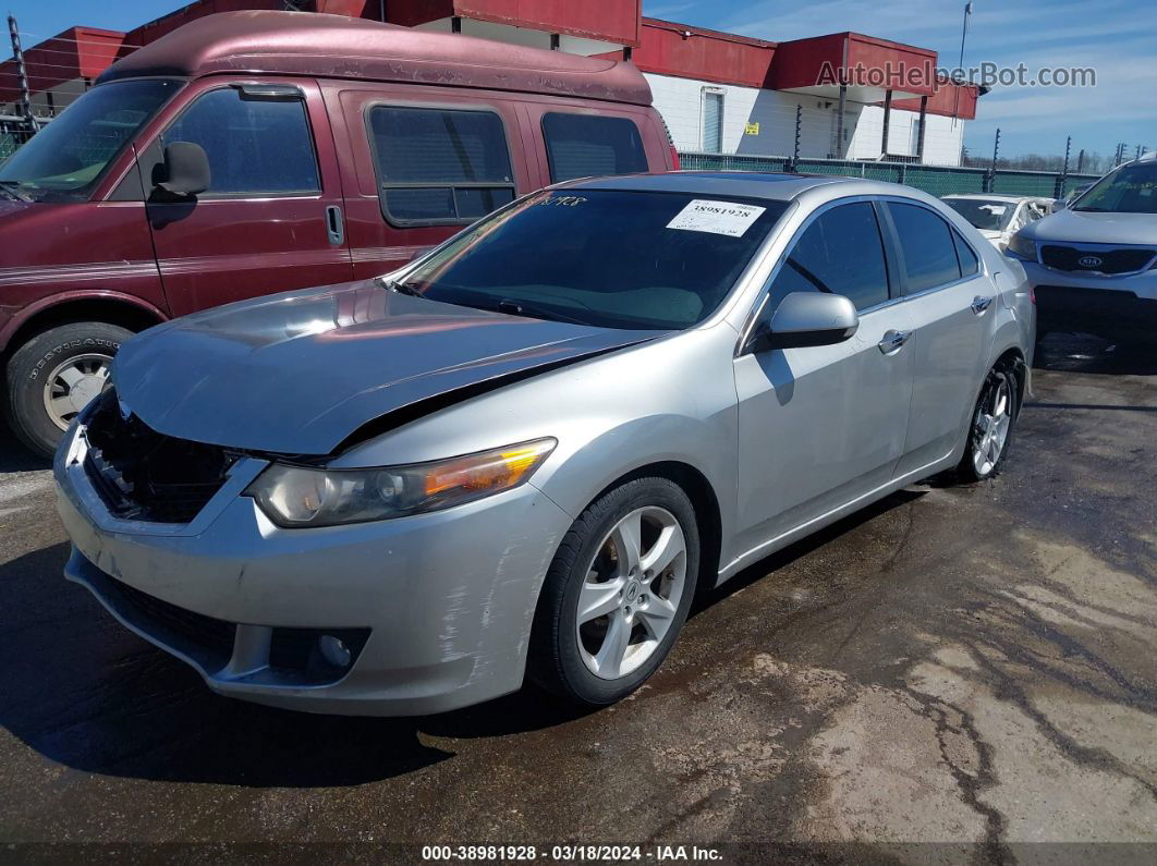 2010 Acura Tsx 2.4 Silver vin: JH4CU2F61AC038022