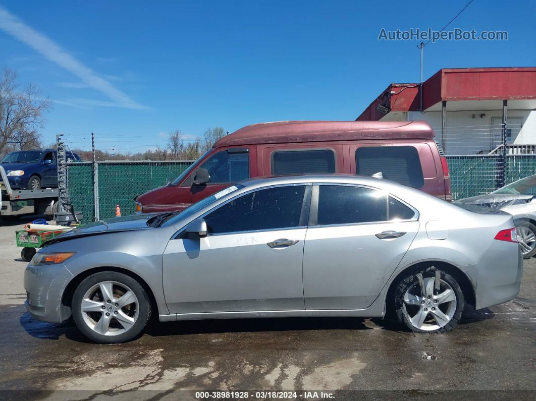 2010 Acura Tsx 2.4 Silver vin: JH4CU2F61AC038022