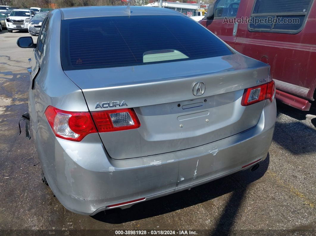 2010 Acura Tsx 2.4 Silver vin: JH4CU2F61AC038022