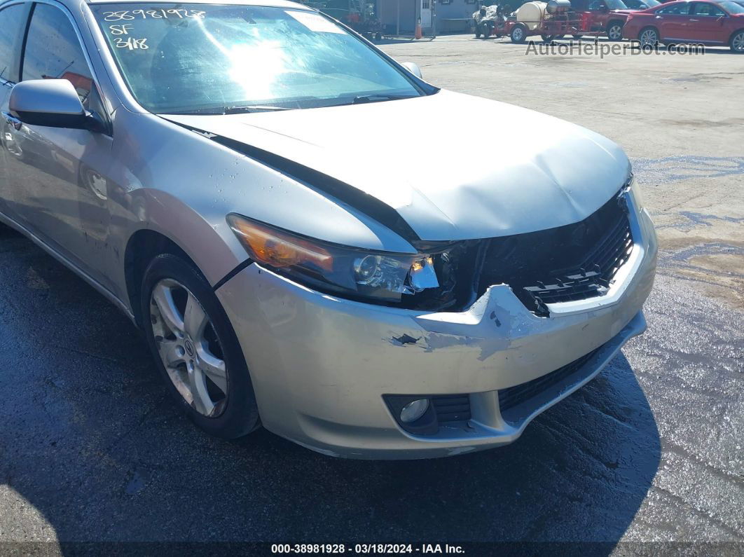 2010 Acura Tsx 2.4 Silver vin: JH4CU2F61AC038022