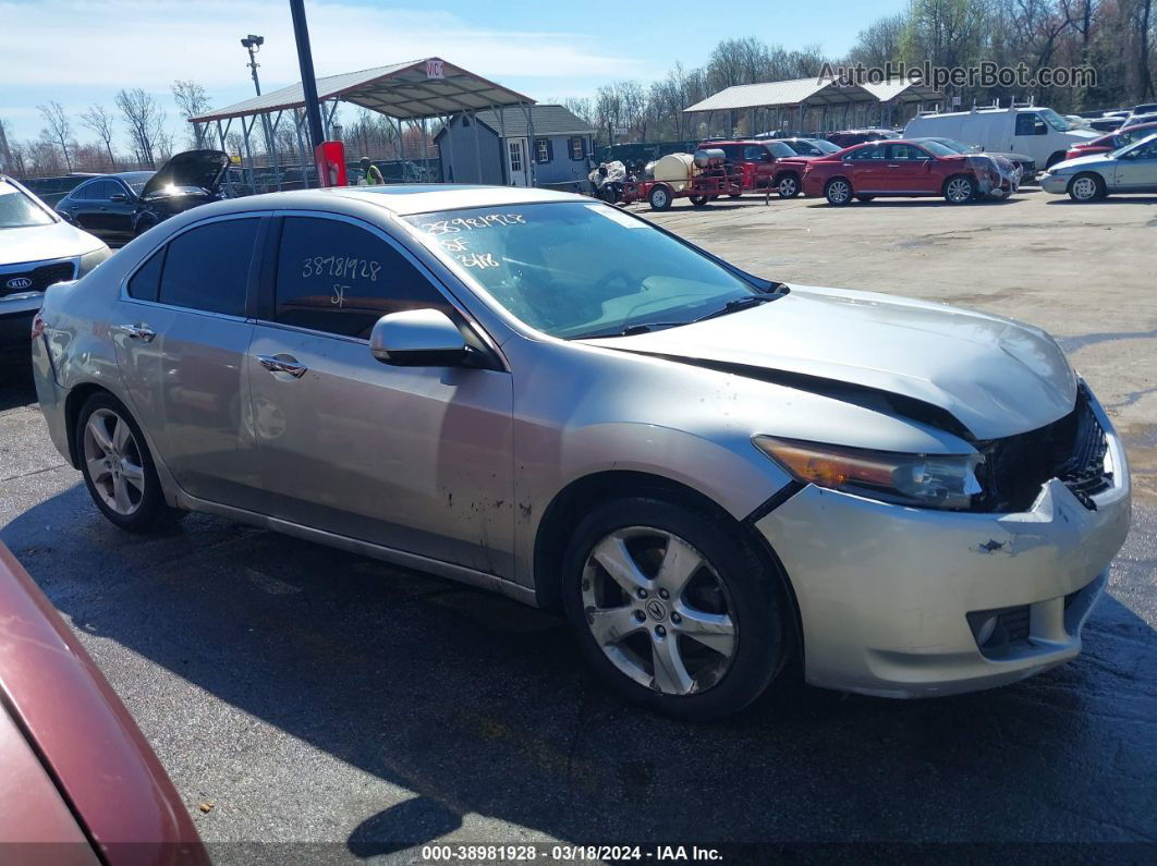 2010 Acura Tsx 2.4 Silver vin: JH4CU2F61AC038022