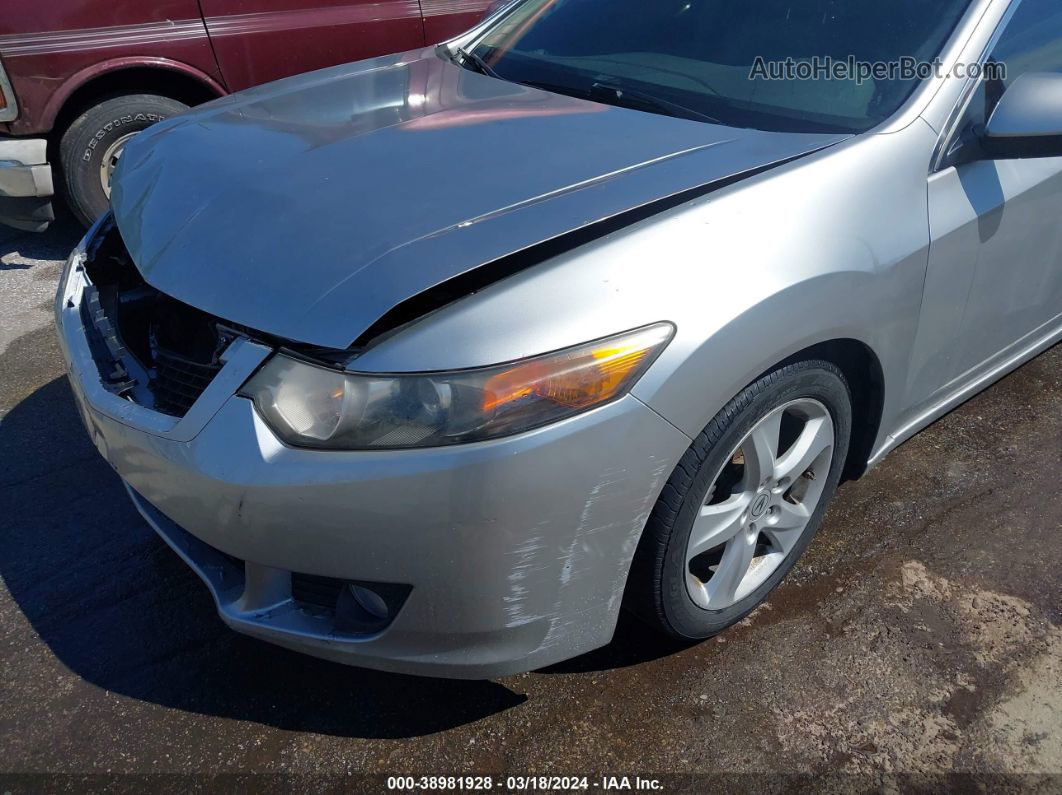 2010 Acura Tsx 2.4 Silver vin: JH4CU2F61AC038022