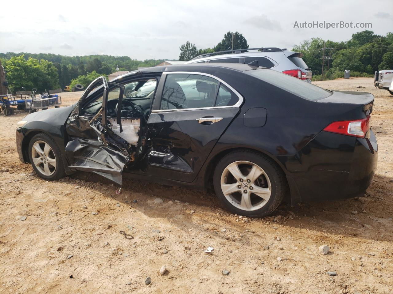 2010 Acura Tsx  Black vin: JH4CU2F62AC000461