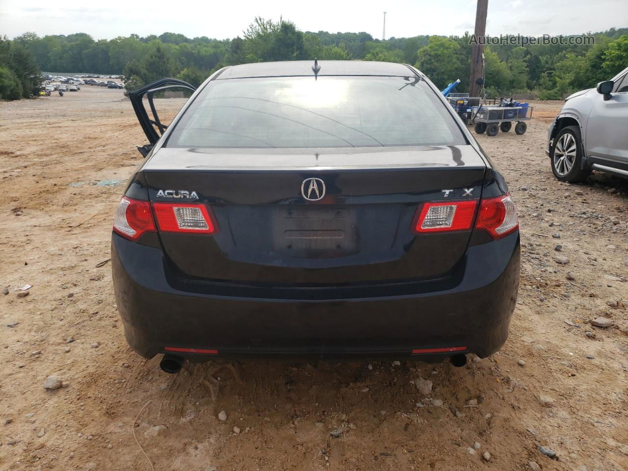 2010 Acura Tsx  Черный vin: JH4CU2F62AC000461