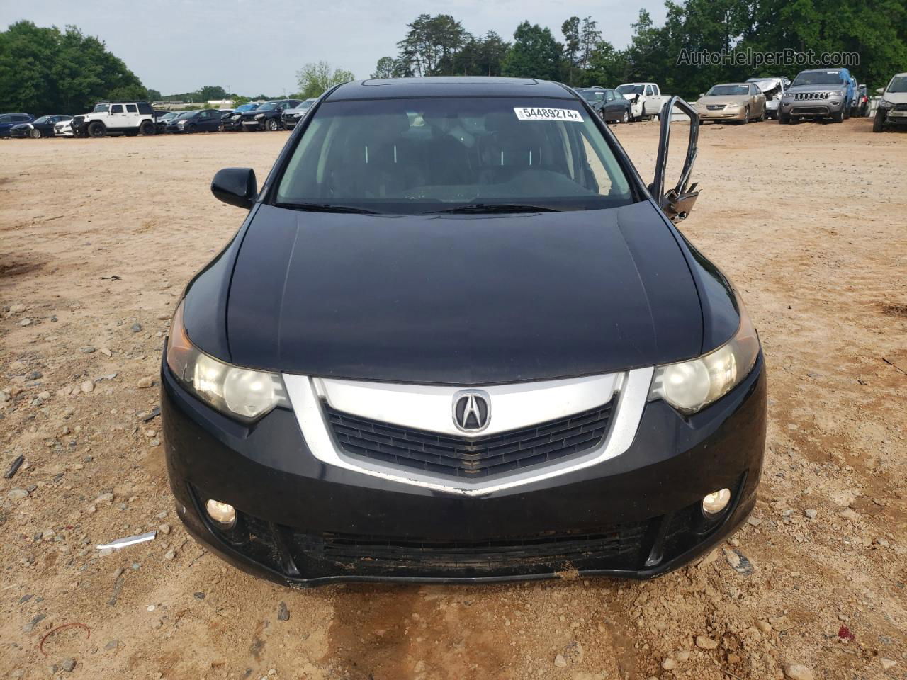 2010 Acura Tsx  Черный vin: JH4CU2F62AC000461