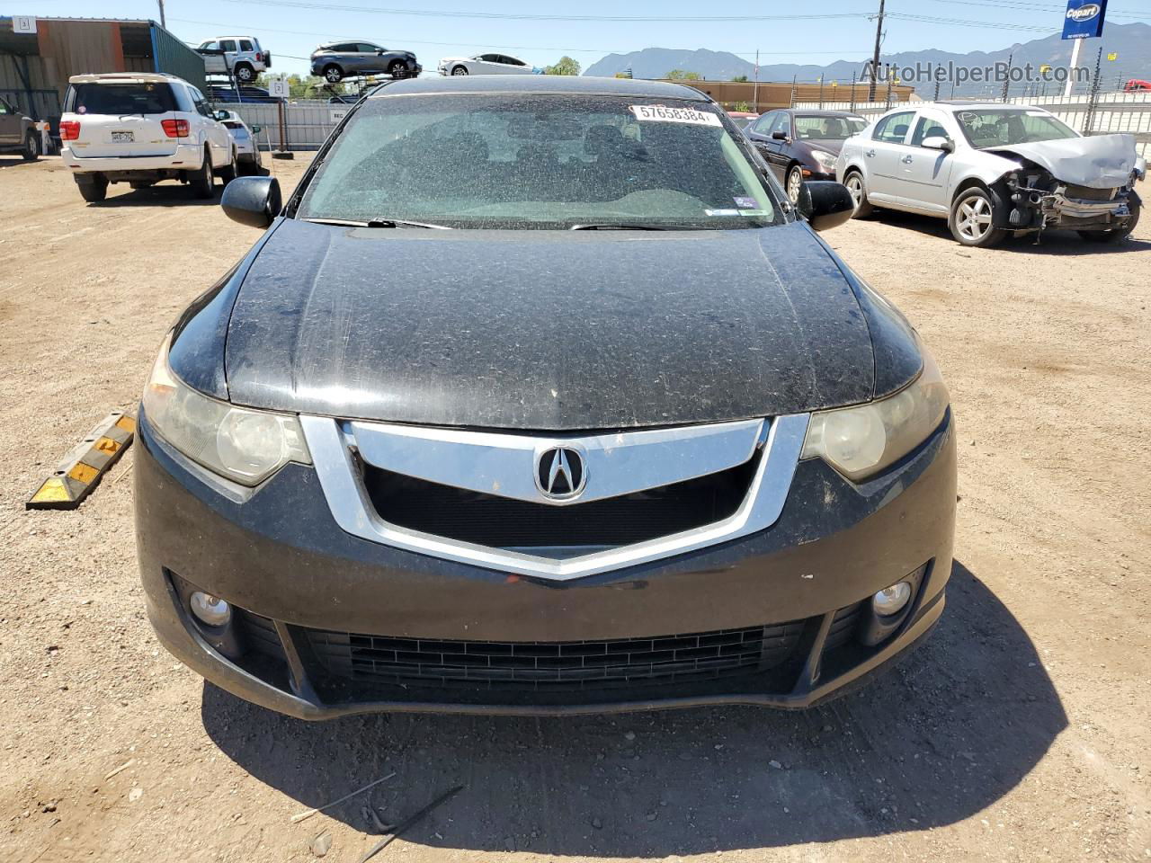 2010 Acura Tsx  Black vin: JH4CU2F62AC006440