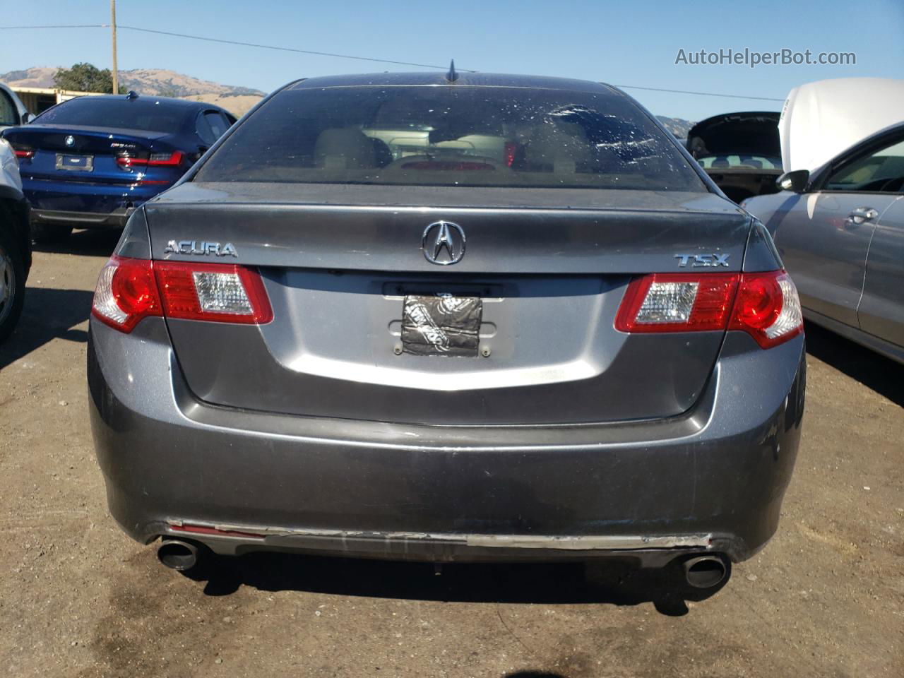 2010 Acura Tsx  Gray vin: JH4CU2F62AC016448