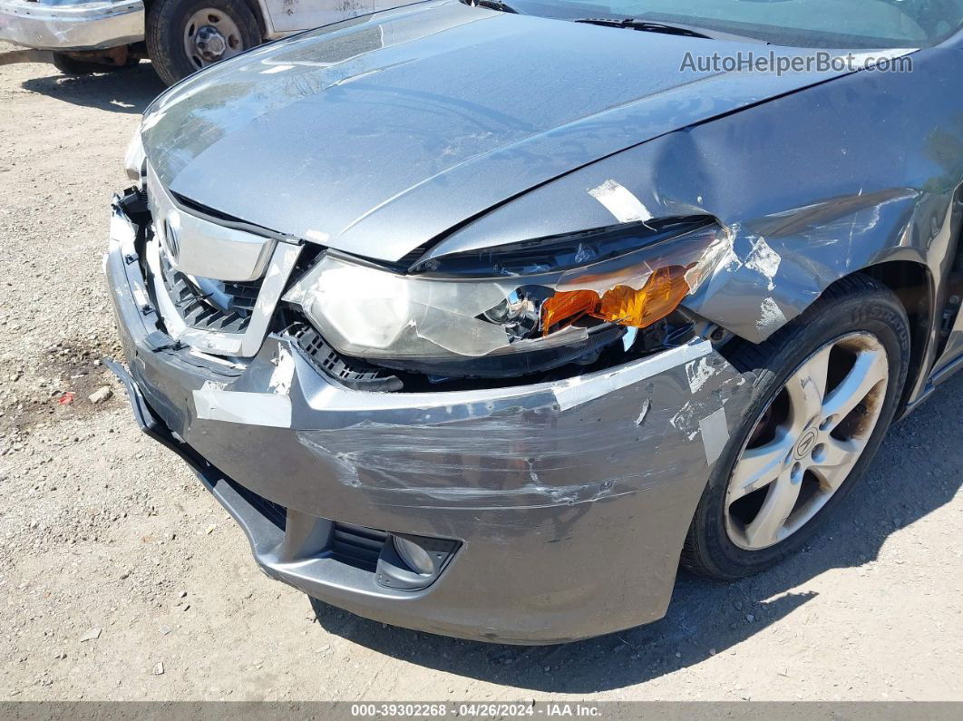 2010 Acura Tsx 2.4 Gray vin: JH4CU2F62AC021617