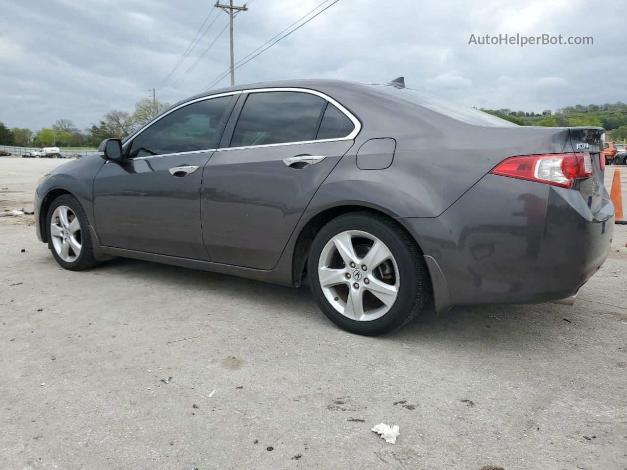 2010 Acura Tsx  Gray vin: JH4CU2F62AC038837