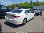 2010 Acura Tsx 2.4 White vin: JH4CU2F62AC040698