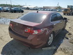 2010 Acura Tsx  Burgundy vin: JH4CU2F62AC041561