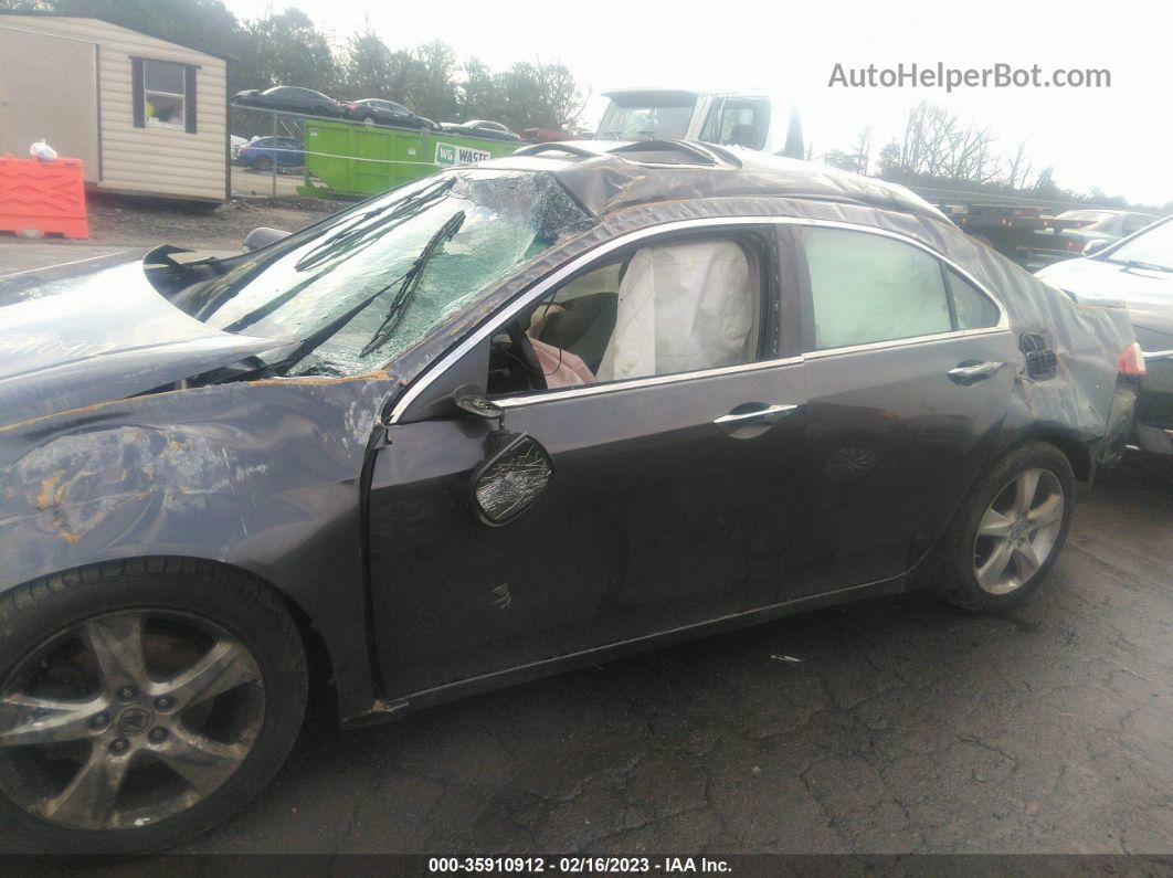 2010 Acura Tsx   Gray vin: JH4CU2F63AC003613