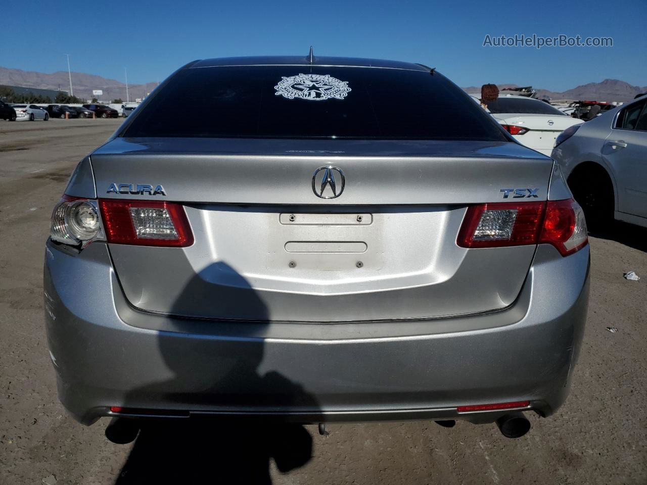 2010 Acura Tsx  Silver vin: JH4CU2F63AC010397