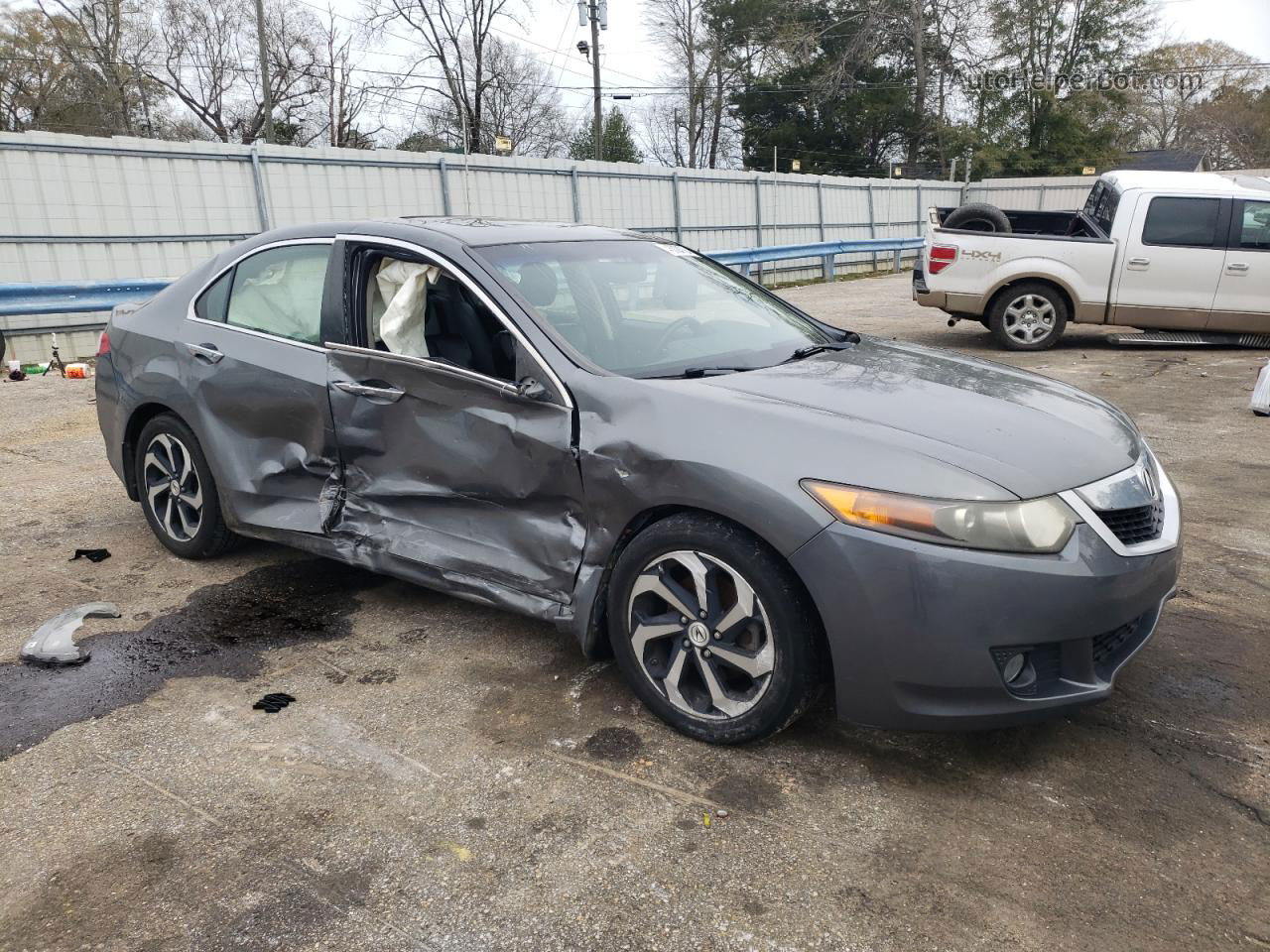 2010 Acura Tsx  Gray vin: JH4CU2F63AC014711