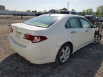 2010 Acura Tsx  White vin: JH4CU2F63AC017401