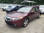 2010 Acura Tsx  Burgundy vin: JH4CU2F63AC032268