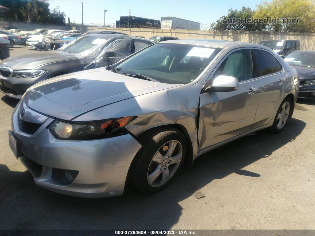 2010 Acura Tsx   Silver vin: JH4CU2F63AC035705