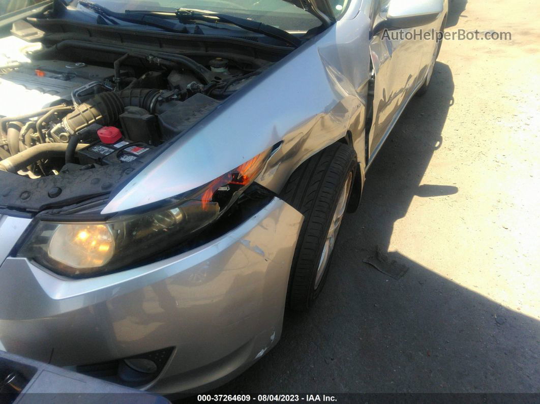 2010 Acura Tsx   Silver vin: JH4CU2F63AC035705