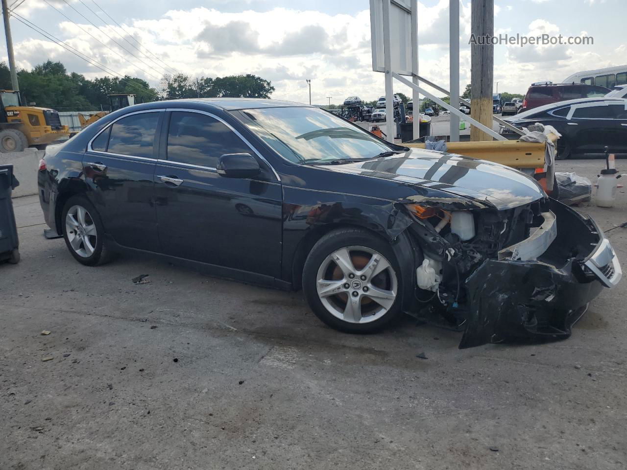 2010 Acura Tsx  Black vin: JH4CU2F64AC006651