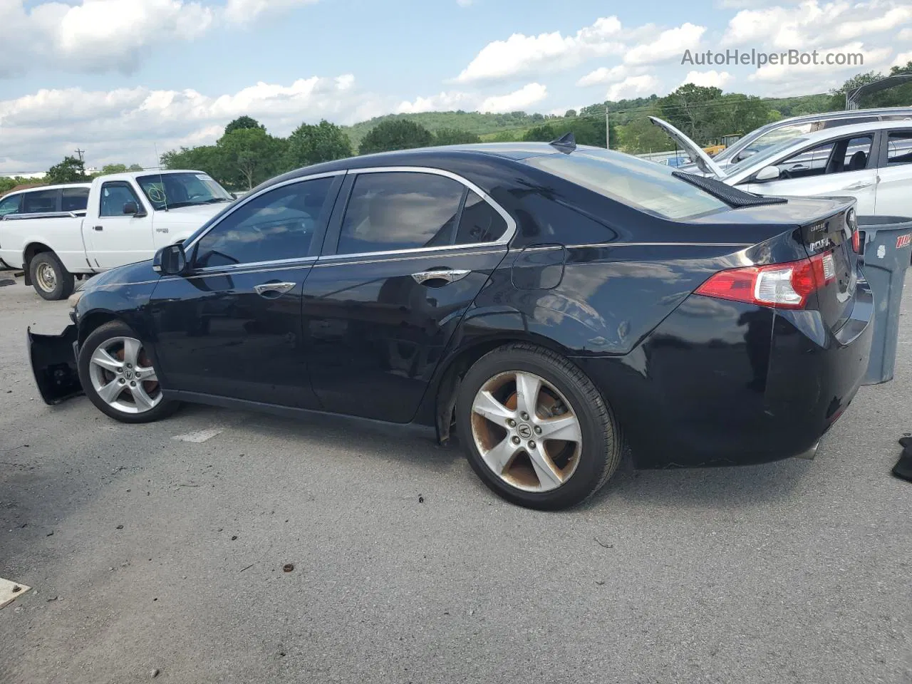 2010 Acura Tsx  Black vin: JH4CU2F64AC006651