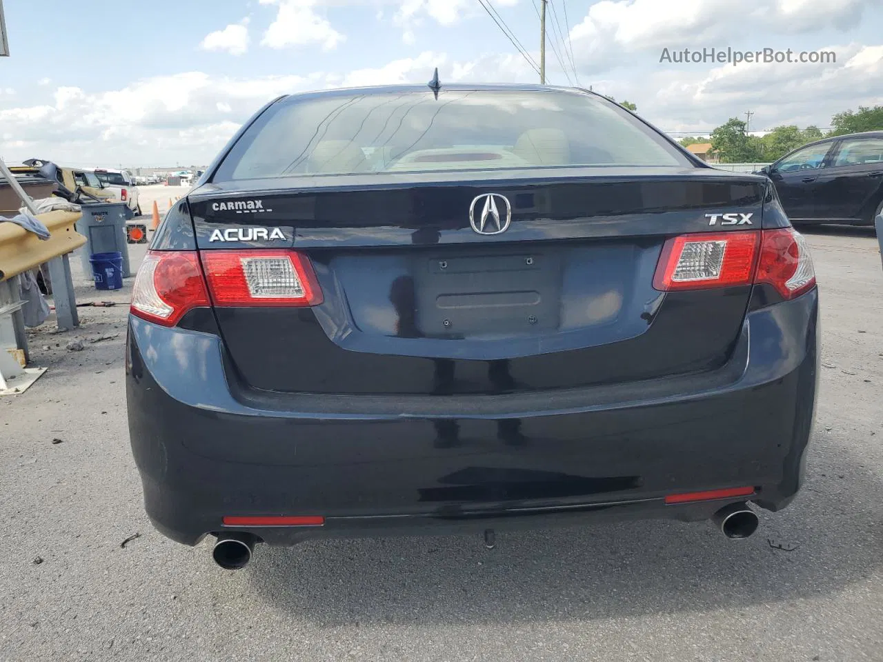 2010 Acura Tsx  Black vin: JH4CU2F64AC006651