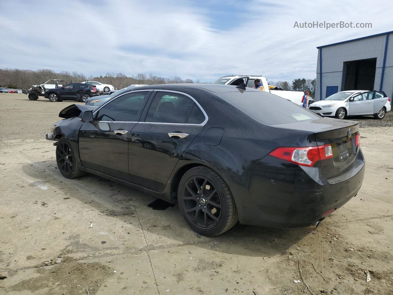 2010 Acura Tsx  Черный vin: JH4CU2F64AC007511