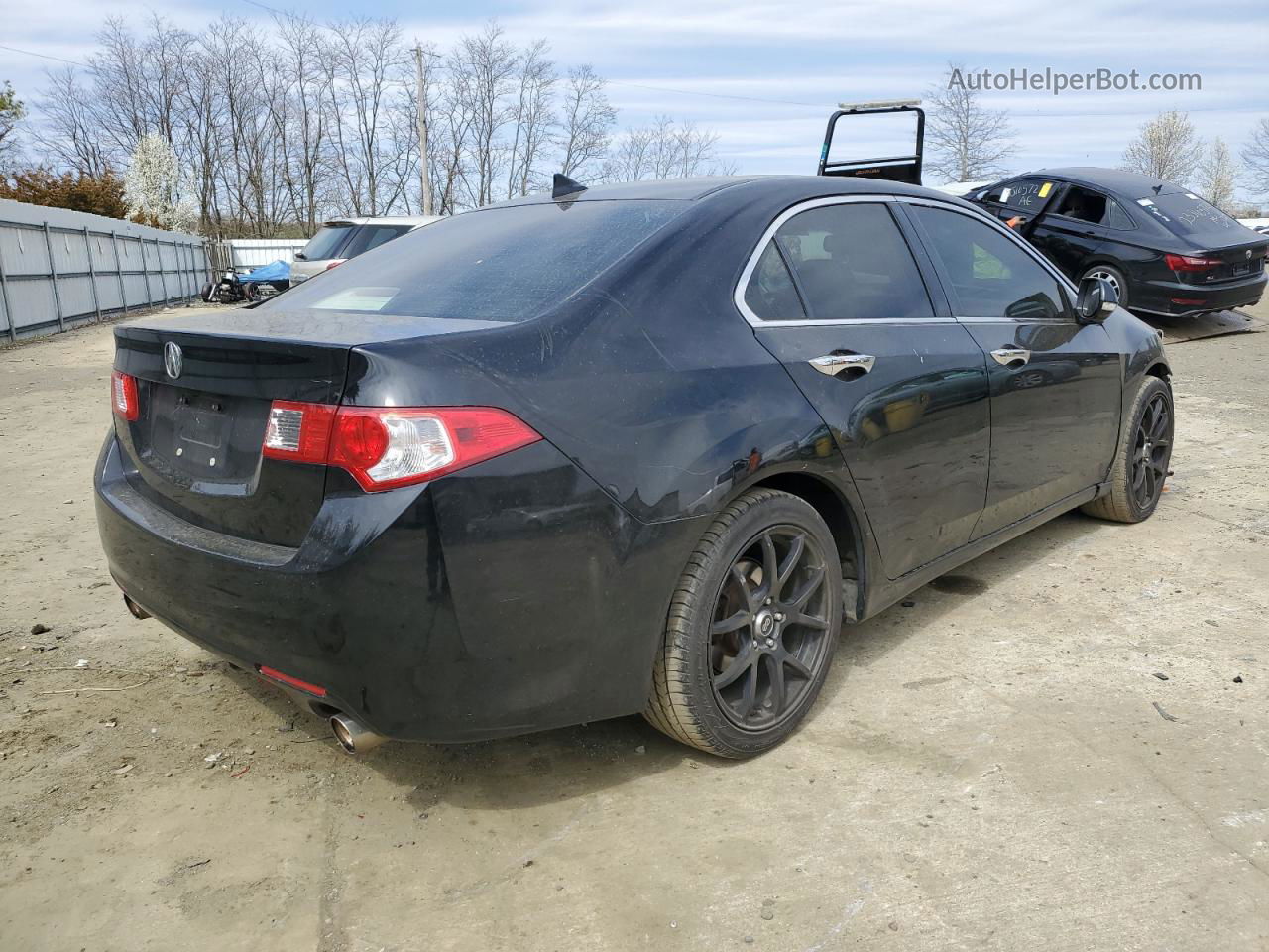 2010 Acura Tsx  Черный vin: JH4CU2F64AC007511