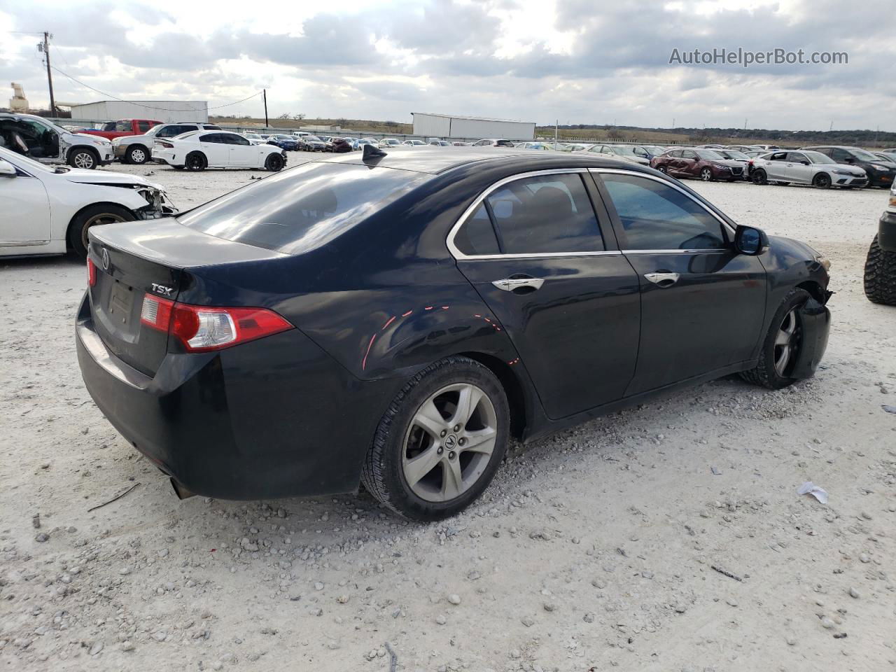 2010 Acura Tsx  Черный vin: JH4CU2F64AC018928