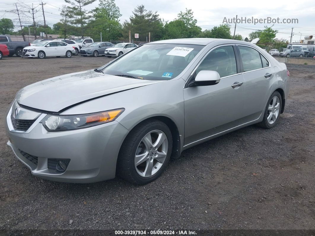 2010 Acura Tsx 2.4 Silver vin: JH4CU2F64AC019352